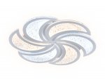 Люстра потолочная Ambrella FA856/6 WH белый 168W D500*50 (ПДУ РАДИО 2.4) ACRYLICA