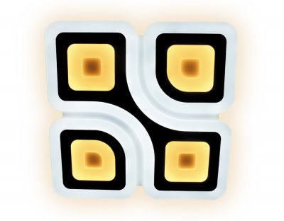 Люстра потолочная Ambrella FA89 WH 164W D500*500