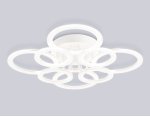 Светильник светодиодный потолочный Ambrella FA8945/4+4 WH белый 106W 3000-6000K D670*120 (ПДУ ИК)