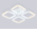 Светильник светодиодный потолочный Ambrella FA8947/4 WH белый 38W 3000-6000K 360*360*92 (ПДУ ИК)