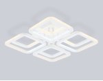 Светильник светодиодный потолочный Ambrella FA8948/4+4 WH белый 101W 3000-6000K 485*485*120 (ПДУ ИК)