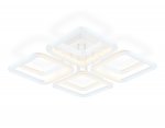 Светильник светодиодный потолочный Ambrella FA8948/4+4 WH белый 101W 3000-6000K 485*485*120 (ПДУ ИК)