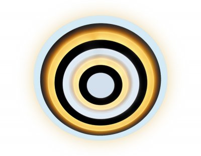 Люстра потолочная Ambrella FA92 WH 144W 500*500*50 (ПДУ РАДИО 2.4) ACRYLICA