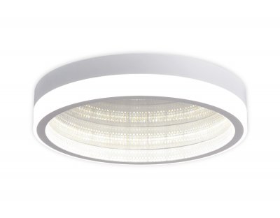 Люстра потолочная Ambrella FA9431 WH белый 90W D500*90 (ПДУ РАДИО 2.4) ACRYLICA