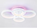 Потолочный светодиодный светильник с RGB подсветкой и пультом Ambrella FA9524 FA