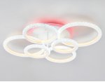 Потолочный светодиодный светильник с RGB подсветкой и пультом Ambrella FA9528 FA