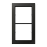 JUNG FD Design Антарцит(лакированный алюминий) Рамка 2-я (FDAL2982AN)