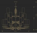 Люстра Kutek FELLINO FEL-ZW-21(P/A)