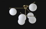 Люстра Crystal Lux FELIZ SP-PL6 BRONZE/WHITE (0611/306)