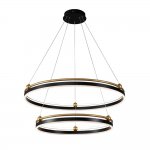 Люстра Crystallux FERNANDO SP123W LED  BLACK/GOLD FERNANDO