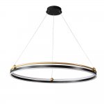 Люстра Crystallux FERNANDO SP88W LED BLACK/GOLD FERNANDO