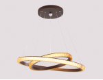 Люстра подвесная Ambrella FF11 CF/BR кофе/коричневый 108W D600*1700 ORBITAL