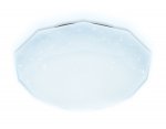 Люстра потолочная Ambrella FF18 WH белый 72W 500*500*75 (ПДУ ИК) ORBITAL