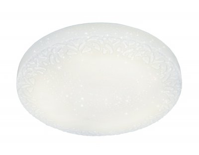 Люстра потолочная Ambrella FF21 WH белый 48W D400*80 (ПДУ ИК) ORBITAL