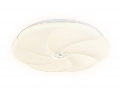 Люстра потолочная Ambrella FF23 WH белый 48W D400*65 (ПДУ ИК) ORBITAL