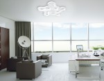 Люстра потолочная Ambrella FG2115 WH 240W 620*620*90 (ПДУ РАДИО 2.4) COMFORT