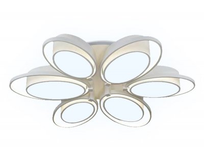 Люстра потолочная Ambrella FG2511/6 WH 156W 670*670*100 (ПДУ РАДИО 2.4) COMFORT Люстра потолочная Ambrella FG2511/6 WH 156W 670*670*100 (ПДУ РАДИО 2.4) COMFORT