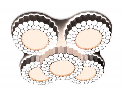 Люстра потолочная Ambrella FH13/5 WH 160W 550*550*140 (ПДУ РАДИО 2.4) COMFORT Люстра потолочная Ambrella FH13/5 WH 160W 550*550*140 (ПДУ РАДИО 2.4) COMFORT