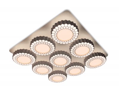 Люстра потолочная Ambrella FH14/9 WH 288W 750*750*110 (ПДУ РАДИО 2.4) COMFORT Люстра потолочная Ambrella FH14/9 WH 288W 750*750*110 (ПДУ РАДИО 2.4) COMFORT