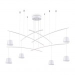 Подвесной светильник Ideal lux FISH SP6 BIANCO (196985)