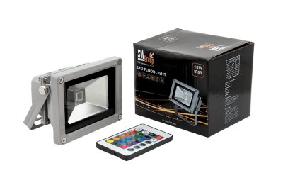 Прожектор светодиодный COB RGB SWG FL-COB-10-RGB