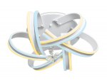Люстра потолочная Ambrella FL131/6 WH белый 144W 640*640*230 (ПДУ РАДИО 2.4) LINE