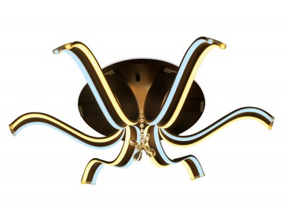 Люстра потолочная Ambrella FL144/6 CF кофе 84W D900*200 (ПДУ РАДИО 2.4) LINE Люстра потолочная Ambrella FL144/6 CF кофе 84W D900*200 (ПДУ РАДИО 2.4) LINE