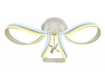 Люстра потолочная Ambrella FL150/3 WH белый 120W 700*700*270 (ПДУ РАДИО 2.4) LINE