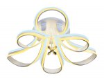 Люстра потолочная Ambrella FL152/6 WH белый 240W 820*770*270 (ПДУ РАДИО 2.4) LINE