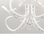 Люстра потолочная Ambrella FL180/4 WH белый 96W 520*520*230 (ПДУ РАДИО 2.4) LINE