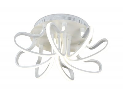 Люстра потолочная Ambrella FL309/8 WH белый 80W 4200K 530*530*180 (Без ПДУ) LINE Люстра потолочная Ambrella FL309/8 WH белый 80W 4200K 530*530*180 (Без ПДУ) LINE