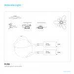 Люстра потолочная Ambrella FL336/3 CH хром 78W 4200K 600*600*170 (Без ПДУ) LINE