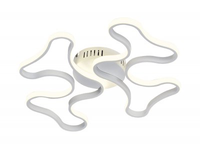 Люстра потолочная Ambrella FL355/2 WH белый 54W 4200K 530*430*60 (Без ПДУ) LINE Люстра потолочная Ambrella FL355/2 WH белый 54W 4200K 530*430*60 (Без ПДУ) LINE