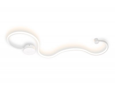 Настенный светильник бра Ambrella FL417 WH белый LED 3000K 34W 880*370*40 LINE Настенный светильник бра Ambrella FL417 WH белый LED 3000K 34W 880*370*40 LINE