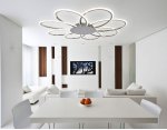 Люстра потолочная Ambrella FL425/8 CH хром 88W 4200K 620*620*60 (Без ПДУ) LINE