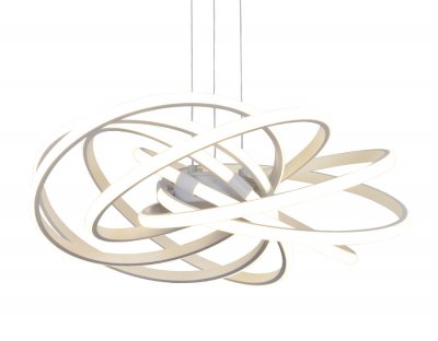 Люстра подвесная Ambrella FL442/7 WH белый 140W 4200K 550*550*400 (Без ПДУ) LINE Люстра подвесная Ambrella FL442/7 WH белый 140W 4200K 550*550*400 (Без ПДУ) LINE