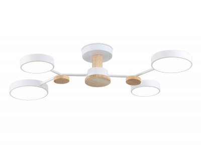 Люстра светодиодная на штанге Ambrella FL4858/4 WH/WD белый/дерево 60W 3000-6000K 700*400*120 (без ПДУ) Люстра светодиодная на штанге Ambrella FL4858/4 WH/WD белый/дерево 60W 3000-6000K 700*400*120 (без ПДУ)