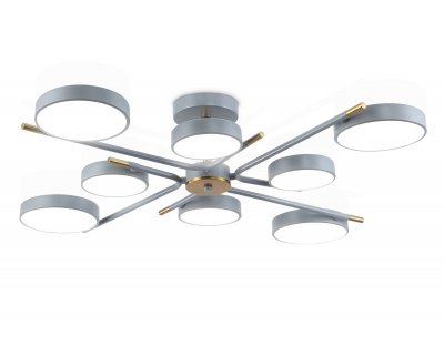Люстра светодиодная на штанге Ambrella FL516339/8 GR/CP серый/медь 120W 3000-6000K D850*170 (без ПДУ) Люстра светодиодная на штанге Ambrella FL516339/8 GR/CP серый/медь 120W 3000-6000K D850*170 (без ПДУ)