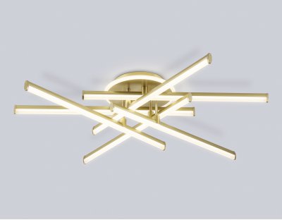 FL6254 GD золото 97W 3000K-6400K 805*760*170 (ПДУ ИК)