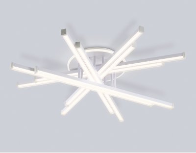 FL6275 WH белый 134W 3000K-6400K 800*800*165 (ПДУ ИК)