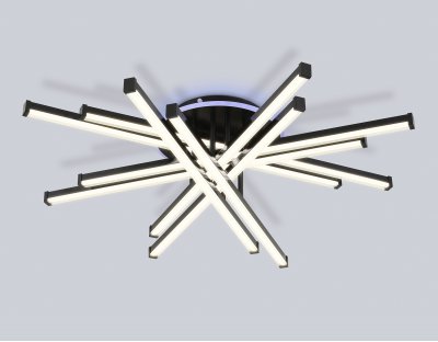 FL6276 BK 119W черный 3000K-6400K+RGB 800*800*165 (ПДУ ИК)