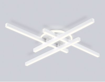 FL6281 WH белый 58W 3000K-6400K 700*700*85 (ПДУ ИК)