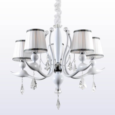 Люстра Crystal lux FLAMINGO SP-PL5 WHITE 1761/305 Люстра Crystal lux FLAMINGO SP-PL5 WHITE 1761/305