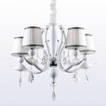 Люстра Crystal lux FLAMINGO SP-PL5 WHITE 1761/305