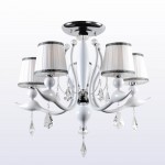 Люстра Crystal lux FLAMINGO SP-PL5 WHITE 1761/305