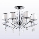 Люстра Crystal lux FLAMINGO SP-PL8 WHITE 1761/308
