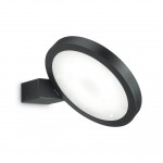 Светильник бра Ideal lux FLAP AP1 ROUND NERO (155401)