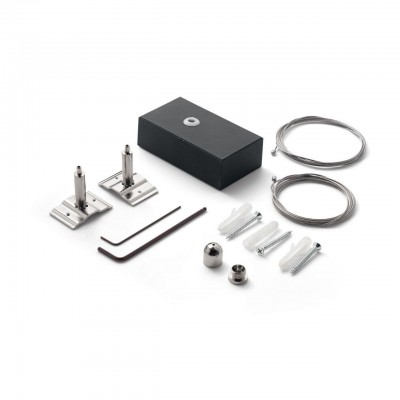 Светильник спот Ideal lux FLUO KIT PENDANT BLACK 5 MT (215891)