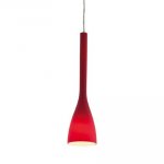 Подвесной светильник Ideal lux FLUT SP1 SMALL ROSSO (35703)