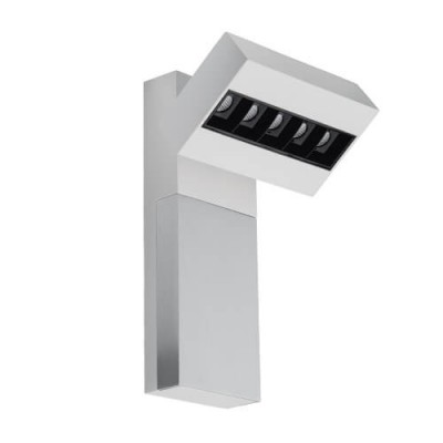 FOCUS COLD wh/alu/blk светильник настенный Italline